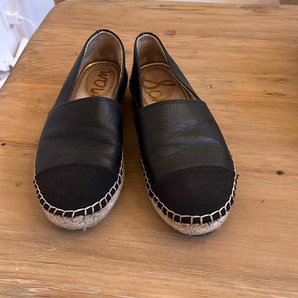 Sam Edelman leather espadrilles